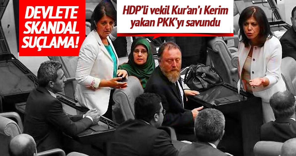 Hdp Li Vekilden Devlete Skandal Su Lama Son Dakika Haberler