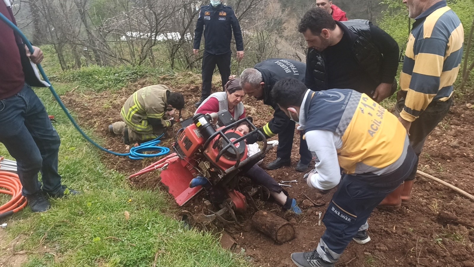 Özel Çapa motoru dehşeti Ormanda hayat kurtarmak için zamanla yarış