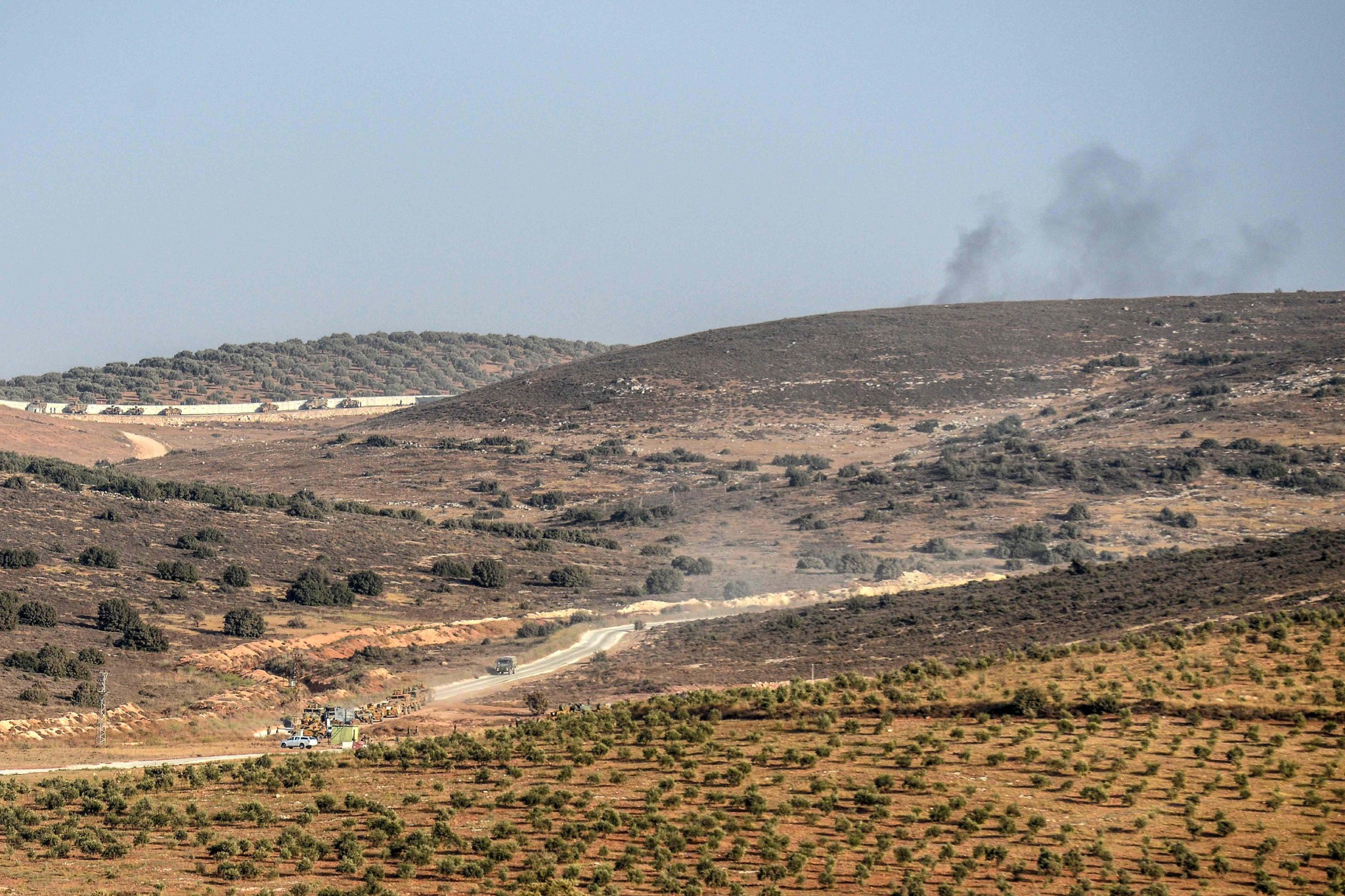Son dakika: Çatışmasızlık bölgesi İdlib böyle görüntülendi