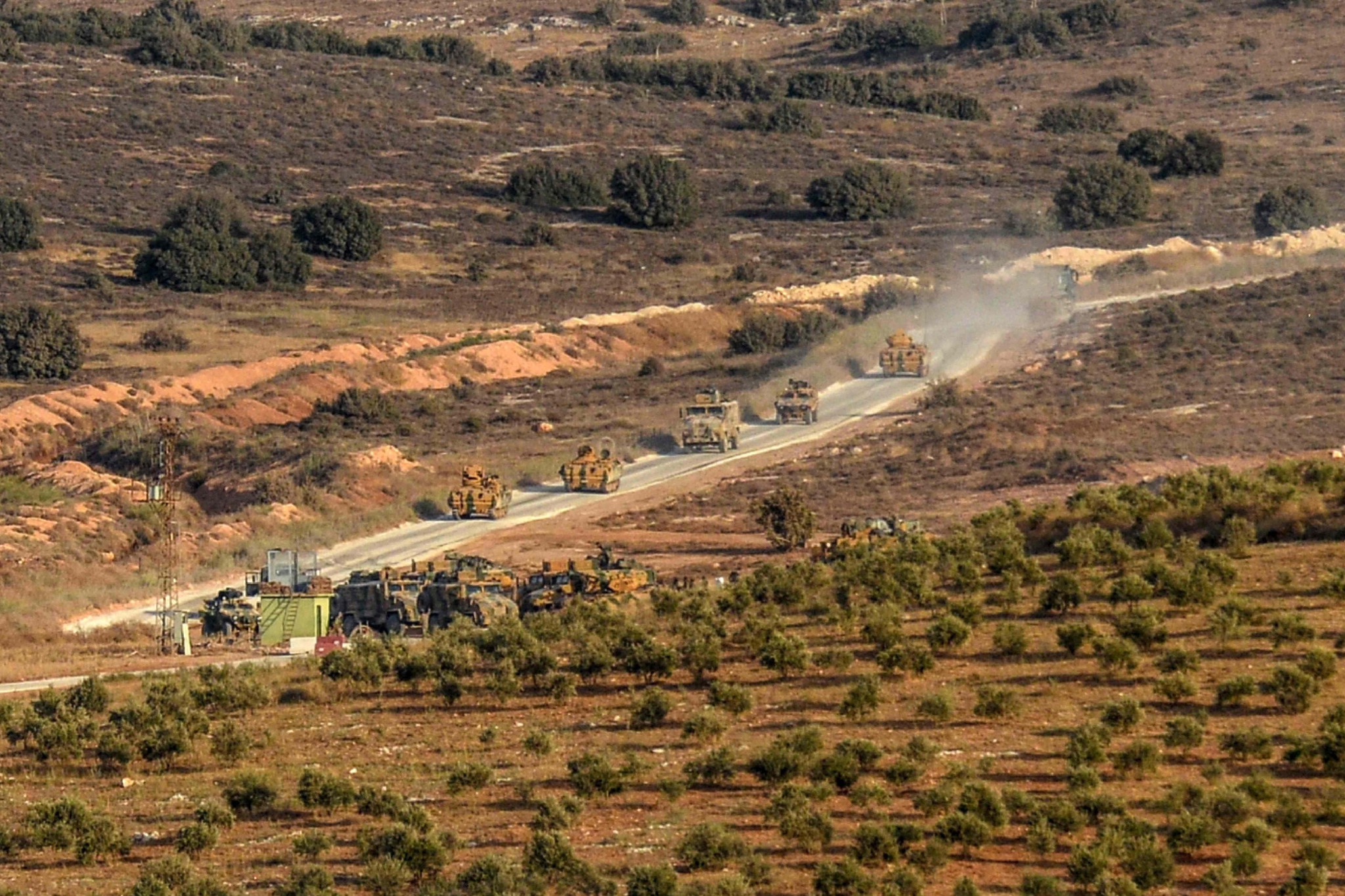 Son dakika: Çatışmasızlık bölgesi İdlib böyle görüntülendi
