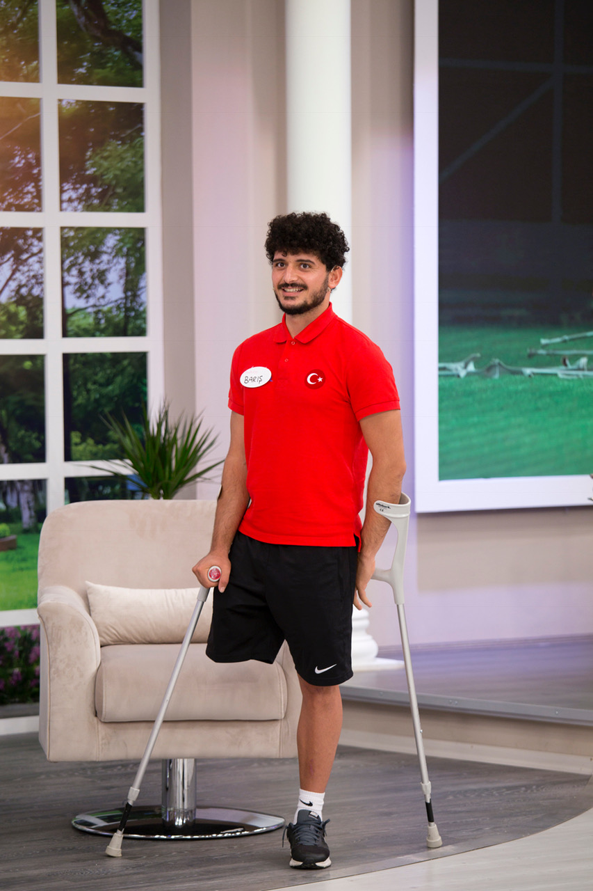 Ampute Milli Takım Oyuncusu Barış Telli Esra Erol’a konuk oldu