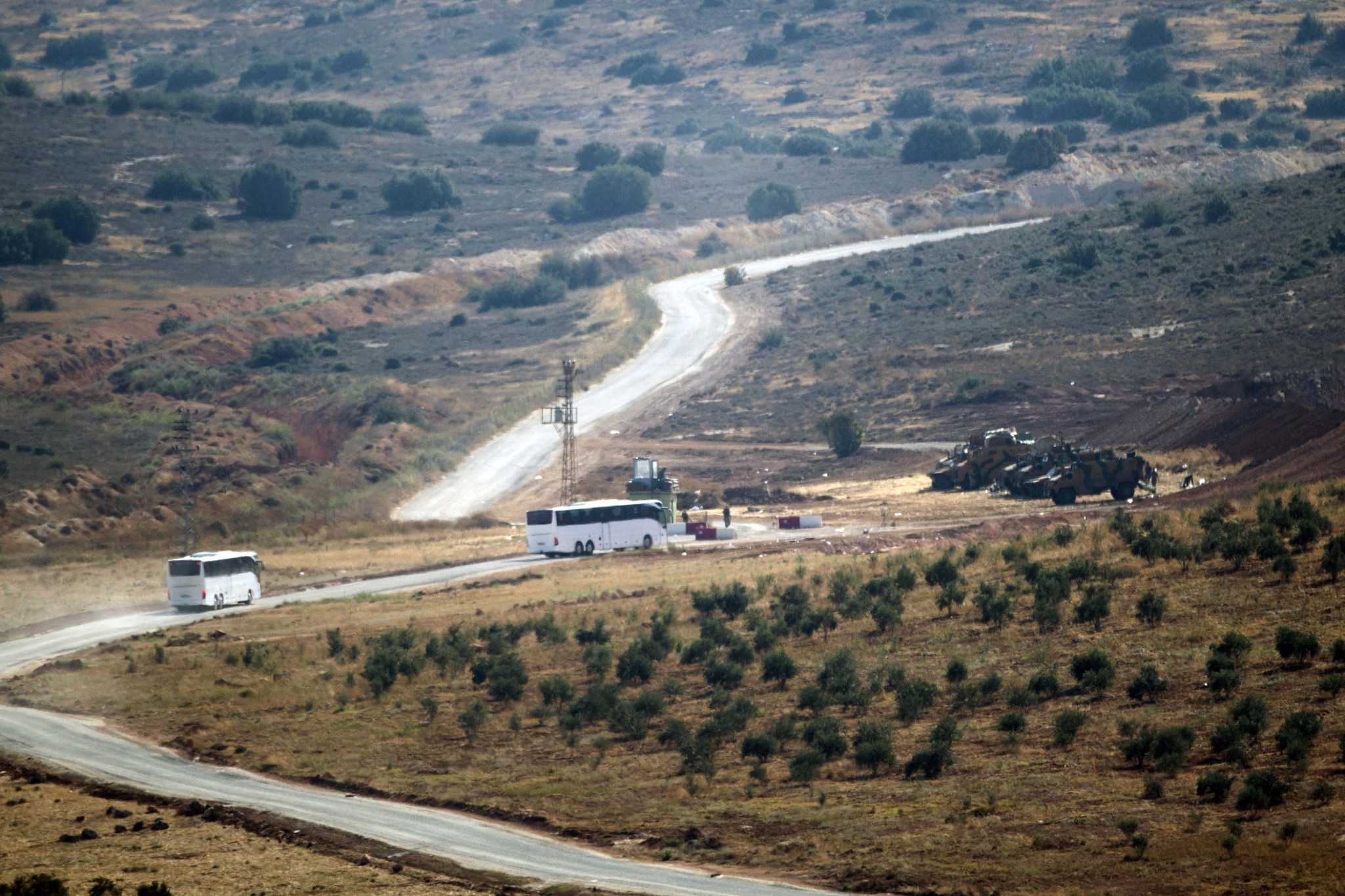 Komandolar sınıra böyle geldi