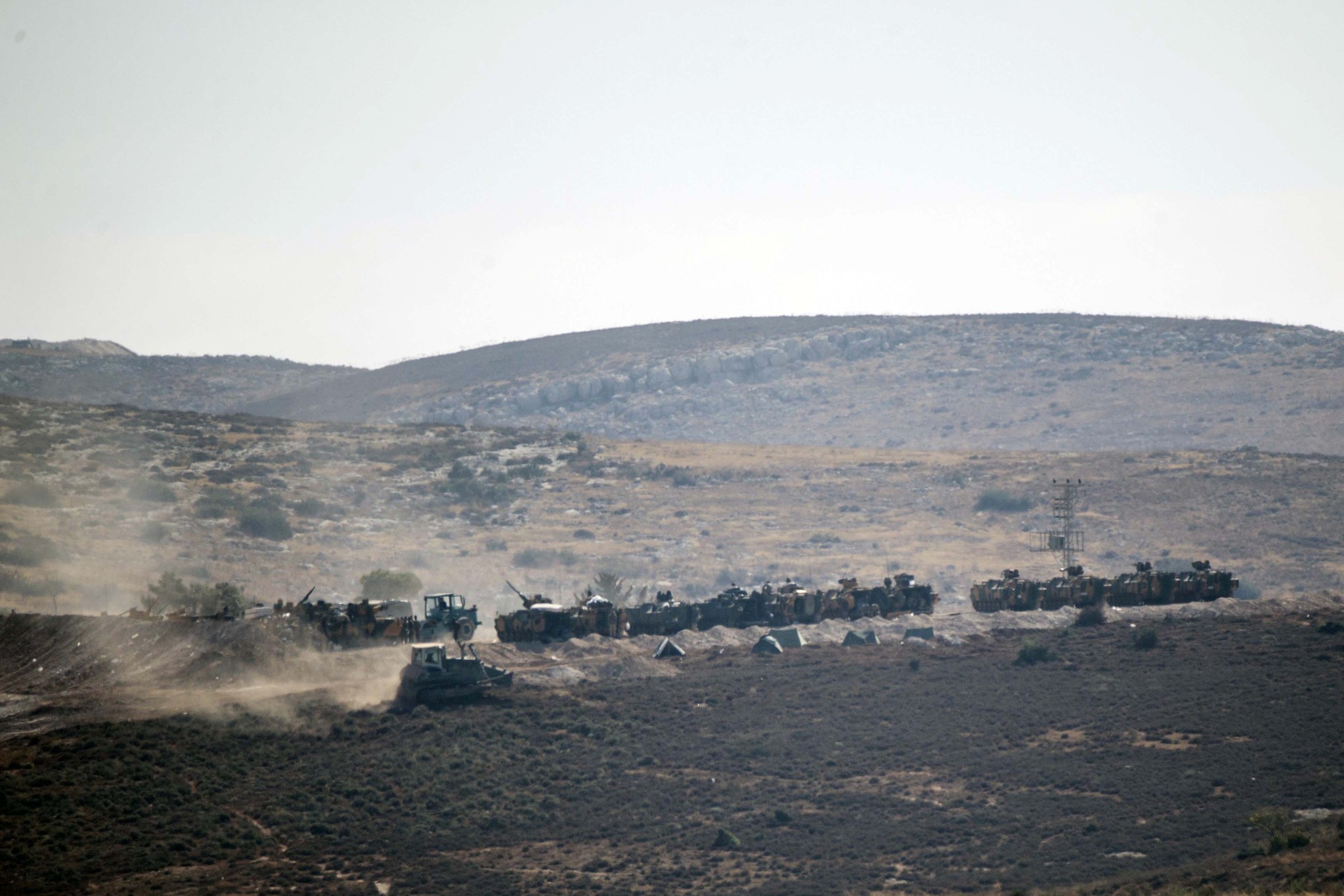 Komandolar sınıra böyle geldi