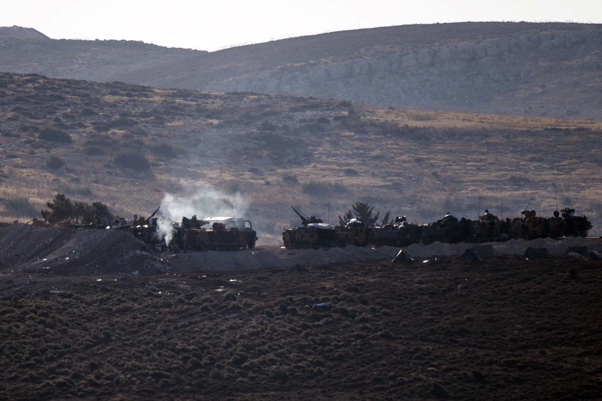 Komandolar sınıra böyle geldi