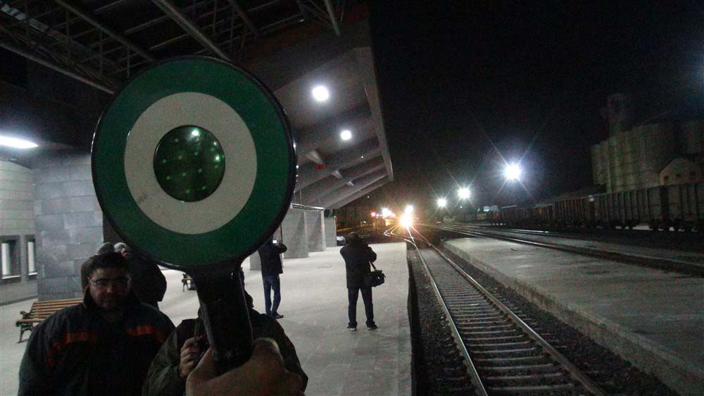 Son dakika haberi: Bakü-Tiflis-Kars Demiryolu’nda ilk tren, Kars’a geldi