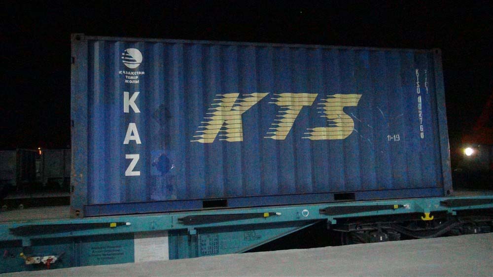 Son dakika haberi: Bakü-Tiflis-Kars Demiryolu’nda ilk tren, Kars’a geldi