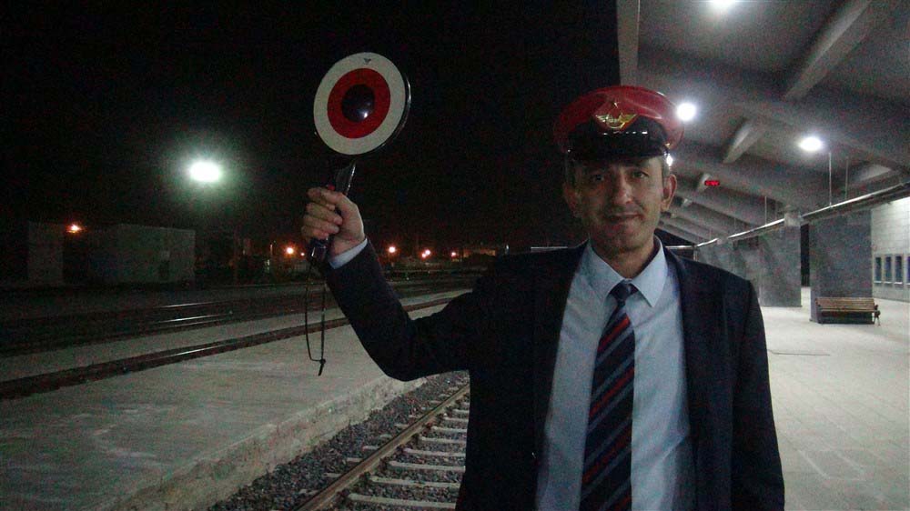 Son dakika haberi: Bakü-Tiflis-Kars Demiryolu’nda ilk tren, Kars’a geldi