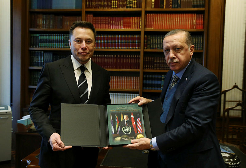Erdoğan ile Musk’ın görüşmesi sona erdi