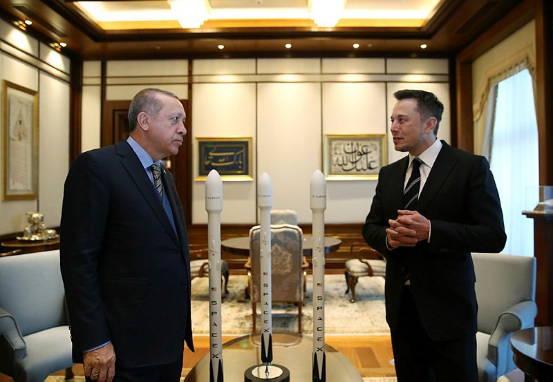 Erdoğan ile Musk’ın görüşmesi sona erdi