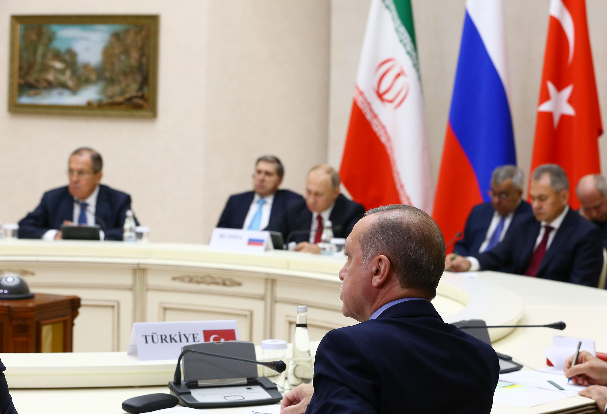 Soçi’de Erdoğan, Putin ve Ruhani’li Üçlü Suriye Zirvesi