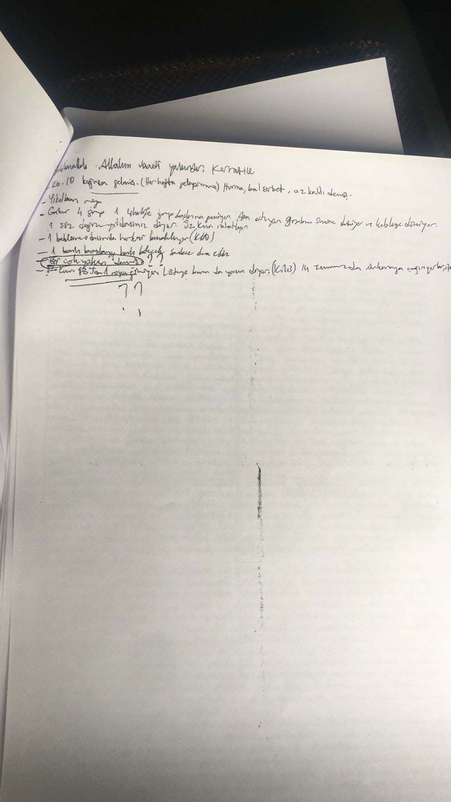 Darbeci binbaşı davaya kripto notlarla geldi