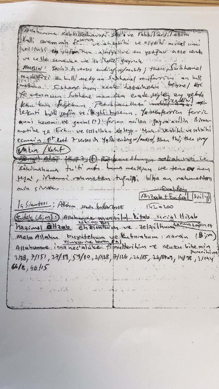 Darbeci binbaşı davaya kripto notlarla geldi