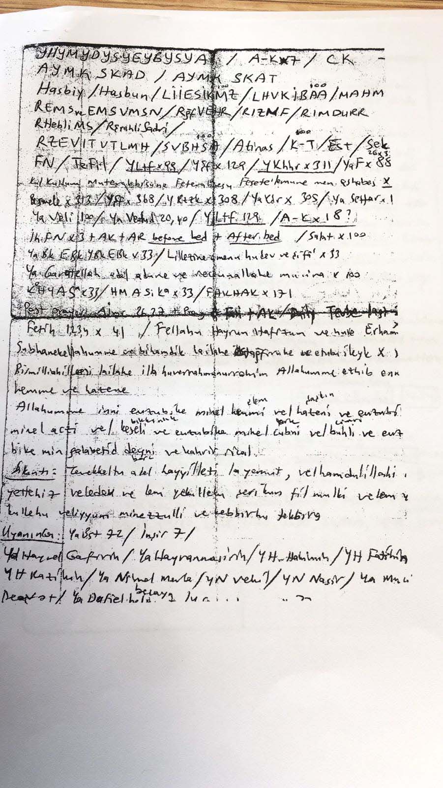 Darbeci binbaşı davaya kripto notlarla geldi