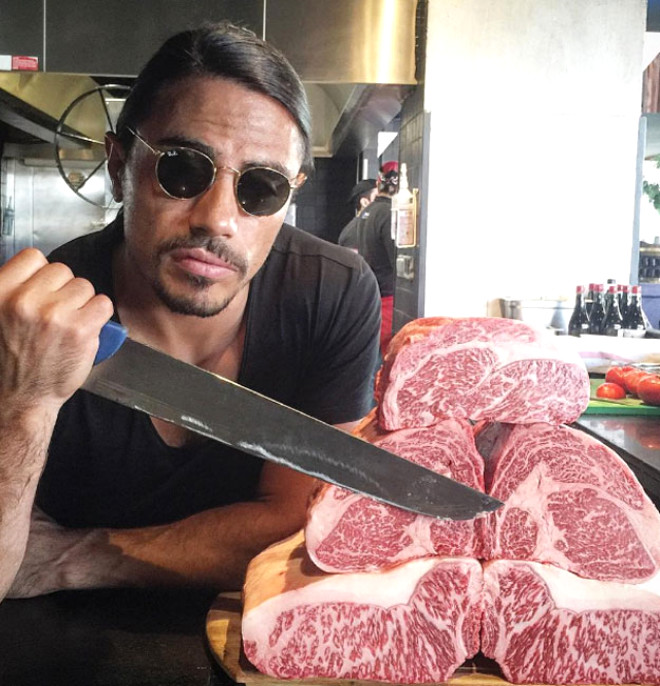 Nusret’in yaptığı paylaşım kızdırdı