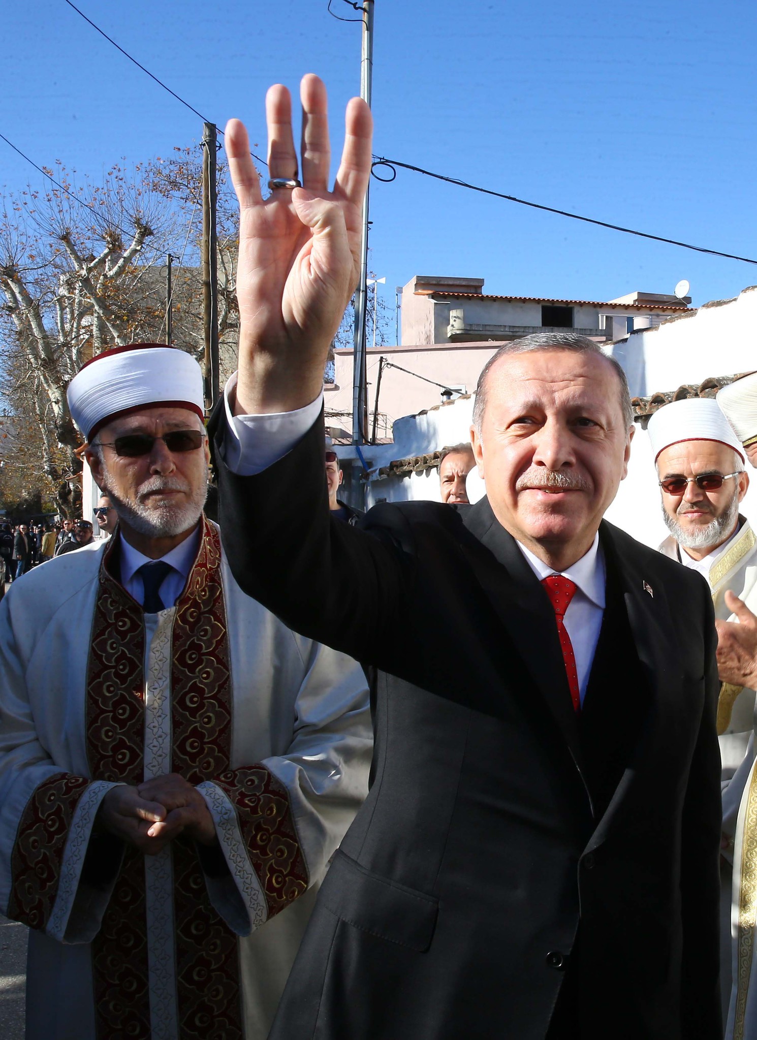 Cumhurbaşkanı Erdoğan’ı Gümülcine’de böyle karşıladılar