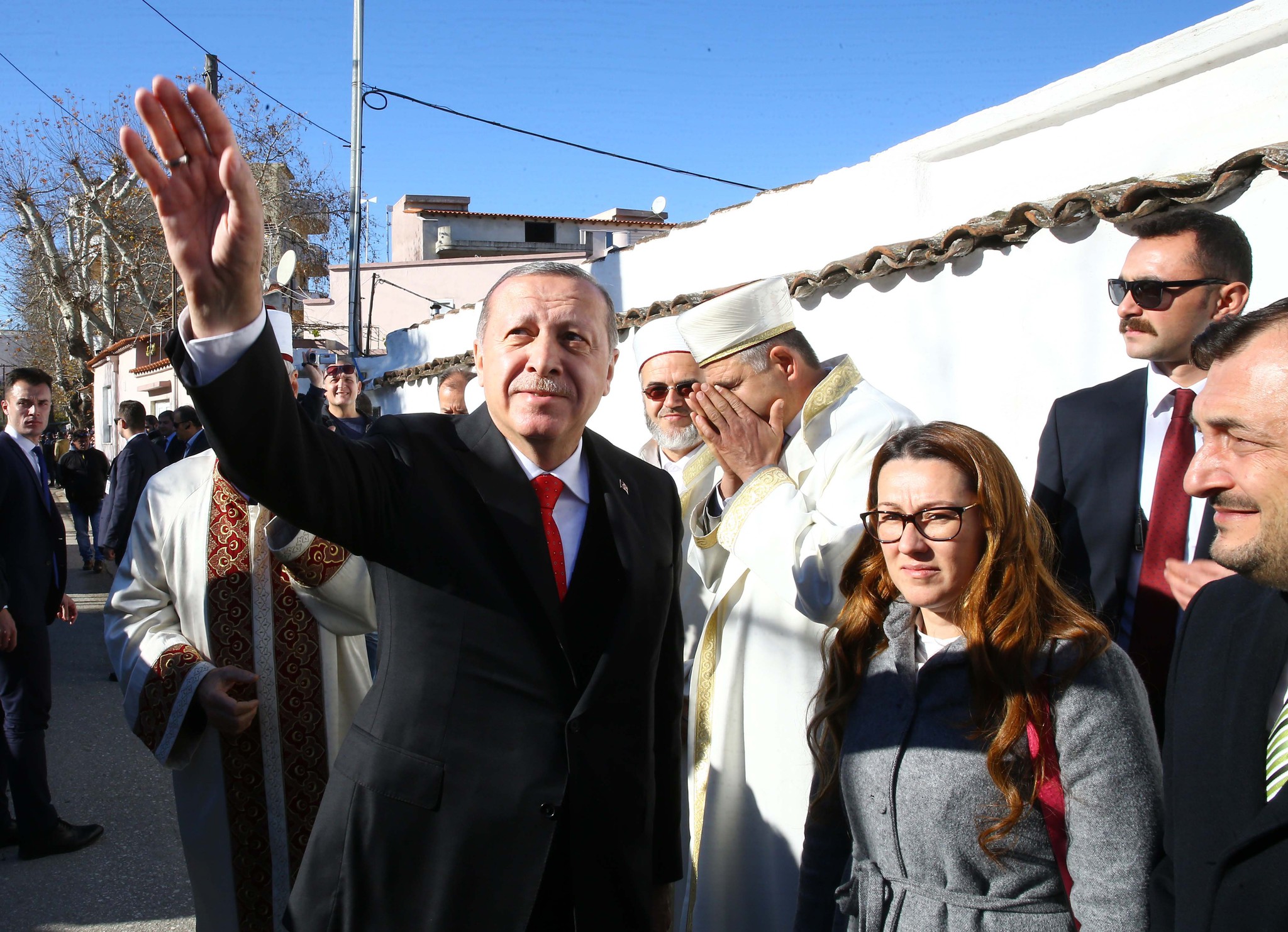 Cumhurbaşkanı Erdoğan’ı Gümülcine’de böyle karşıladılar