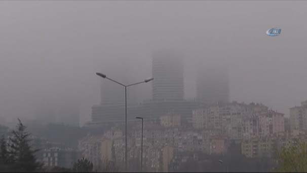 İstanbul ve Ankara’da yoğun sis!