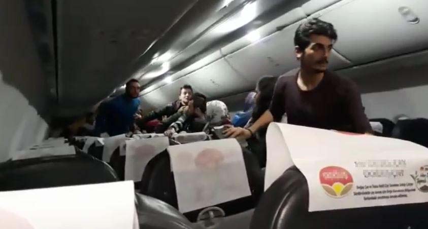 Son Dakika Haberi: İşte Trabzon’da pistten çıkan uçağın içindeki panik anları!