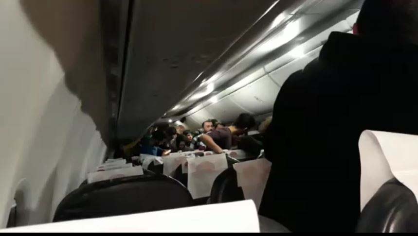 Son Dakika Haberi: İşte Trabzon’da pistten çıkan uçağın içindeki panik anları!