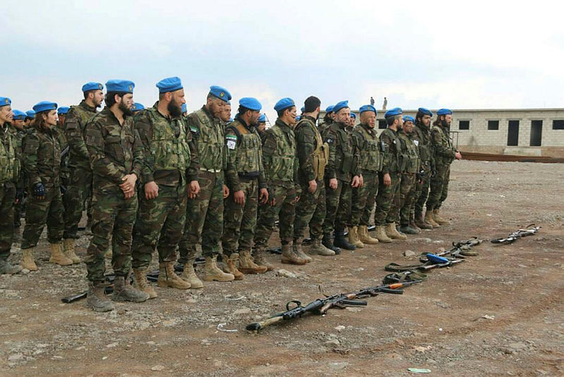 Türkmen komandolar Afrin’de