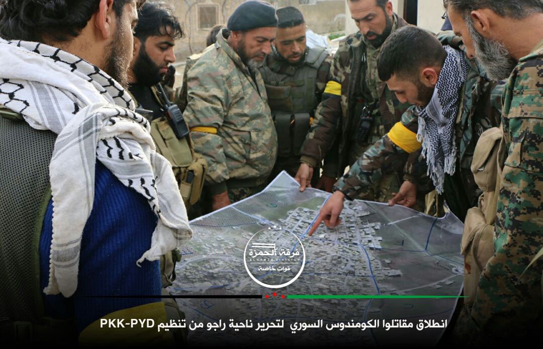 ÖSO’ya bağlı Hamza Tümeni’nden Raco fotoğrafları