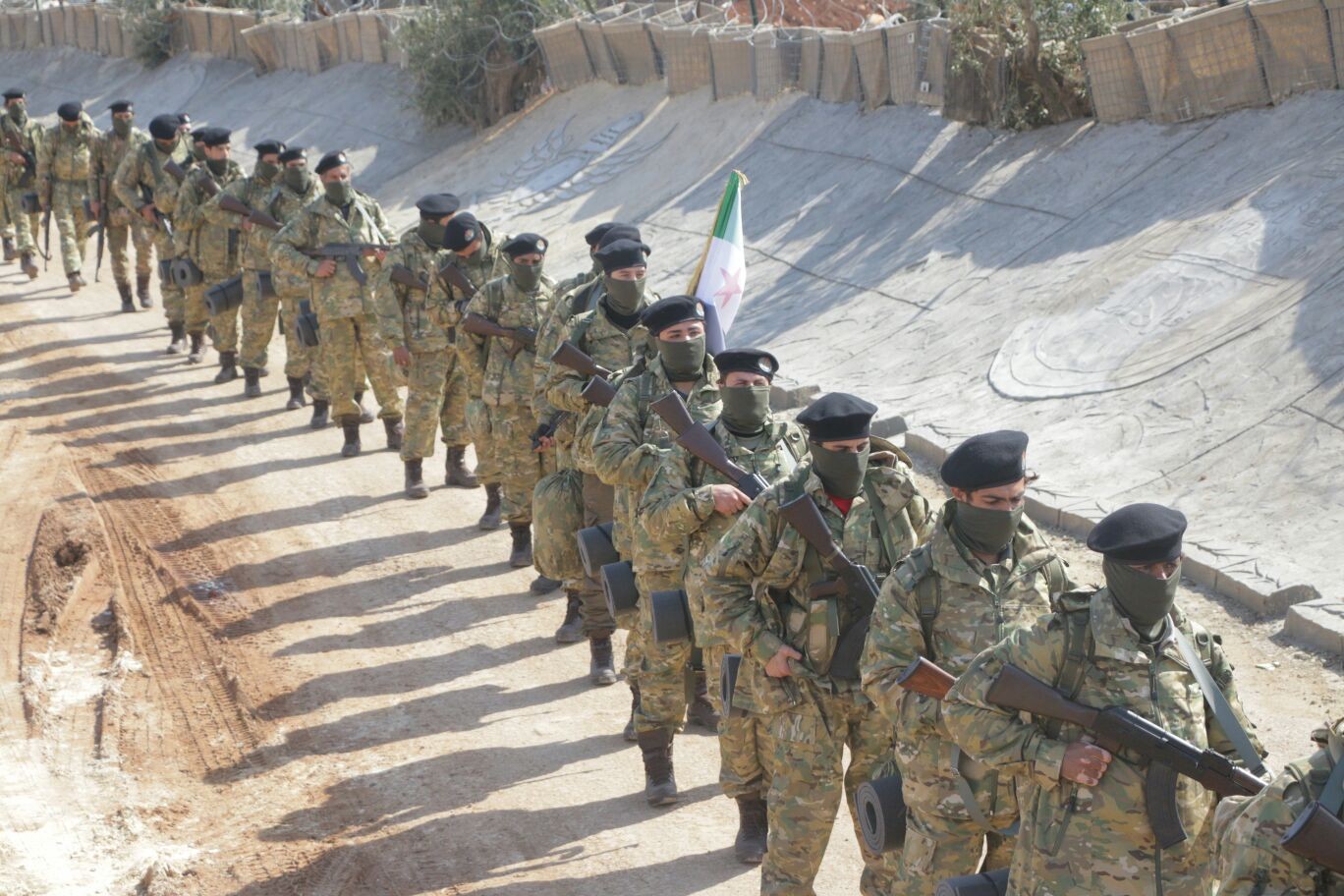 ÖSO’ya bağlı Hamza Tümeni’nden Raco fotoğrafları