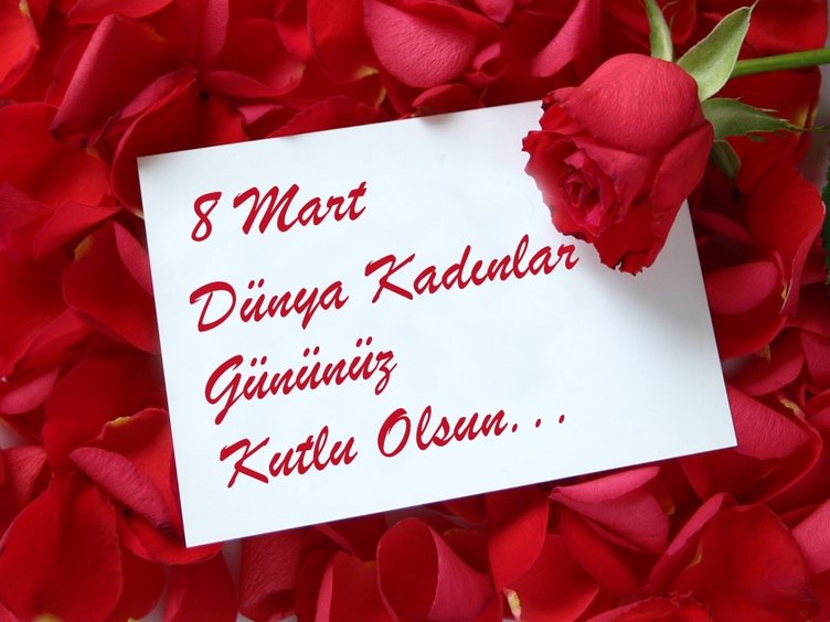 Dünya Kadınlar Günü mesajları ve sözleri 2018 bu sayfada! - İşte 8 Mart 2018 Resimli Kadınlar Günü mesajları