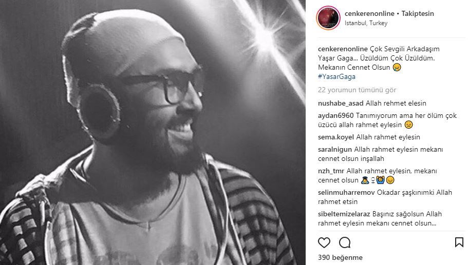 Yaşar Gaga’nın vefatı sonrası ünlü sanatçılar sosyal medyada üzerinden üzüntülerini paylaştı