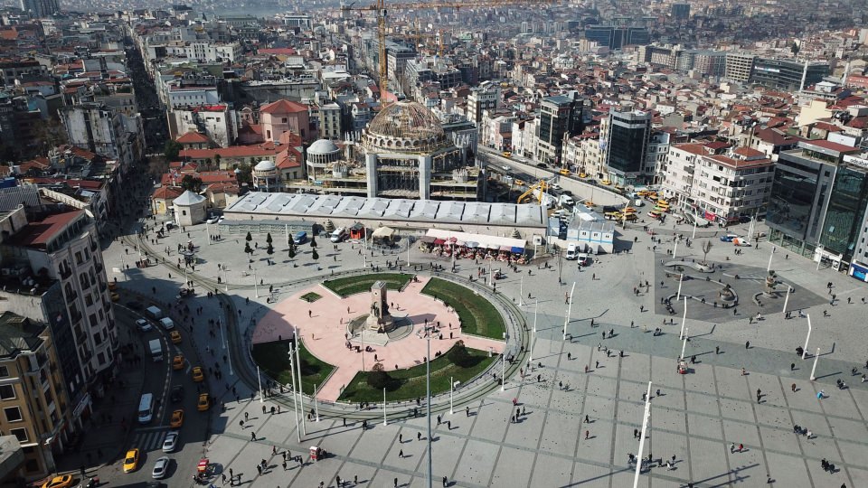 Taksim Camisinin yüzde 80’i tamamlandı