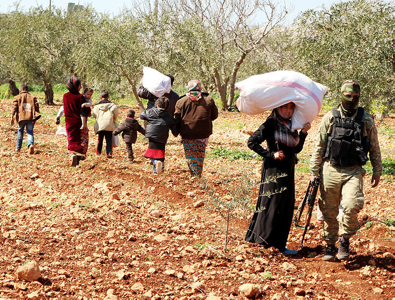 Afrin son dakika! Çok çarpıcı fotoğraflar ve bilgiler gelmeye başladı! Yabancı teröristler...