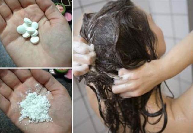 Aspirinin saçlara inanılmaz faydası