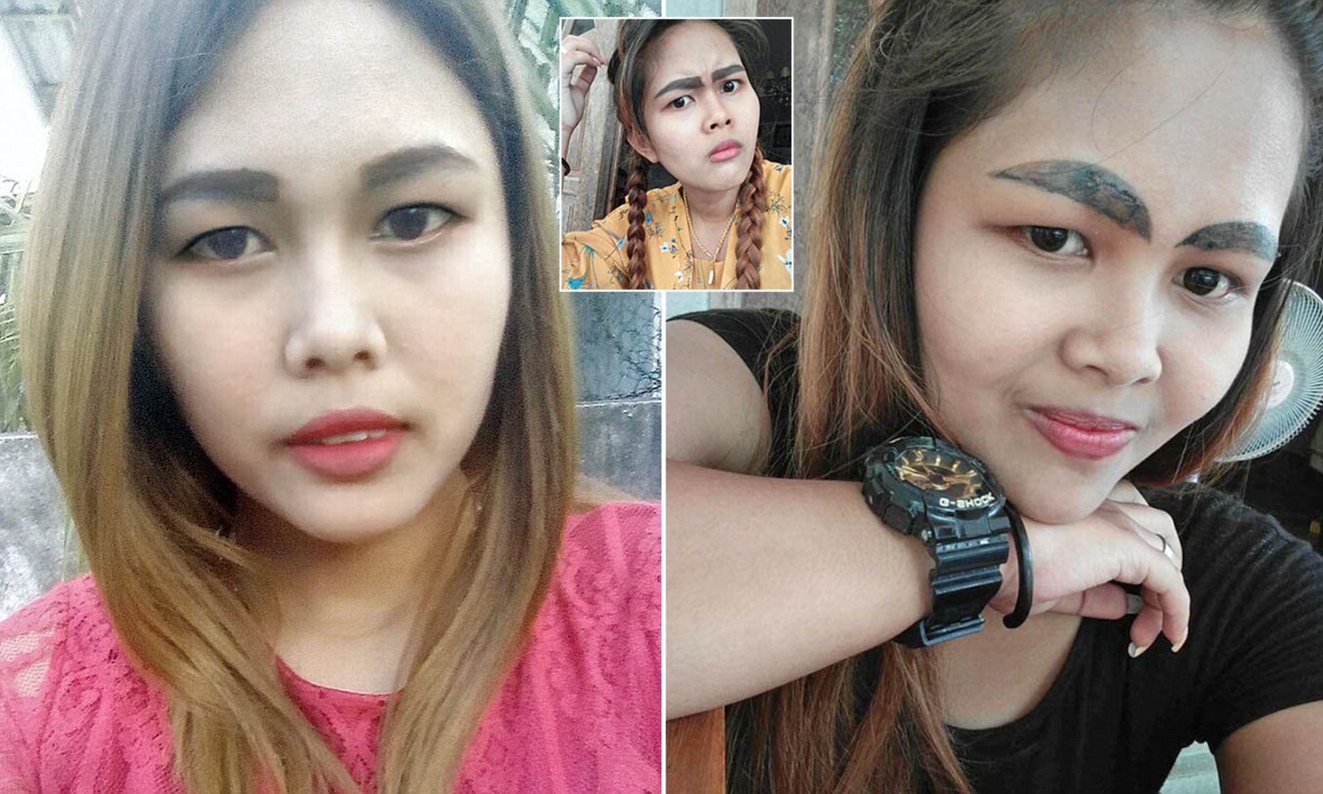 Kalın kaş modasına uydu, sokağa çıkamaz hale geldi…