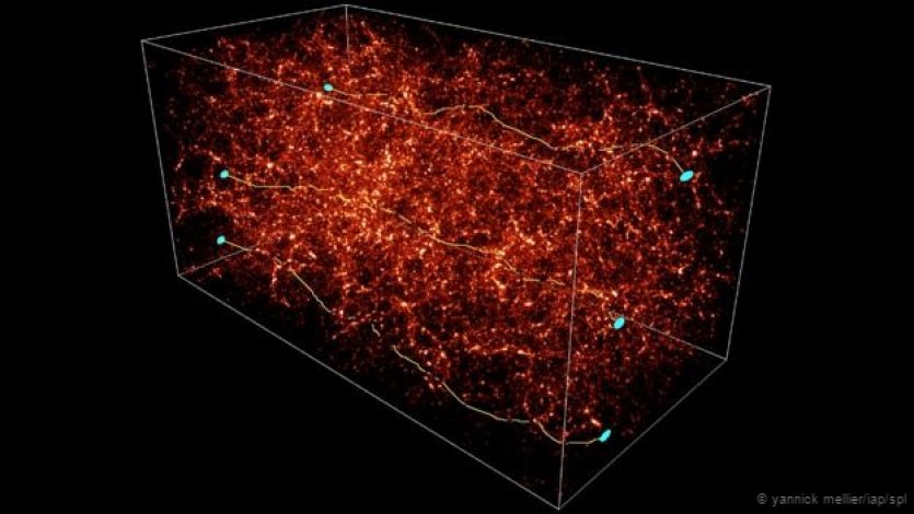 Karanlık maddesi olmayan bir galaksi keşfedildi