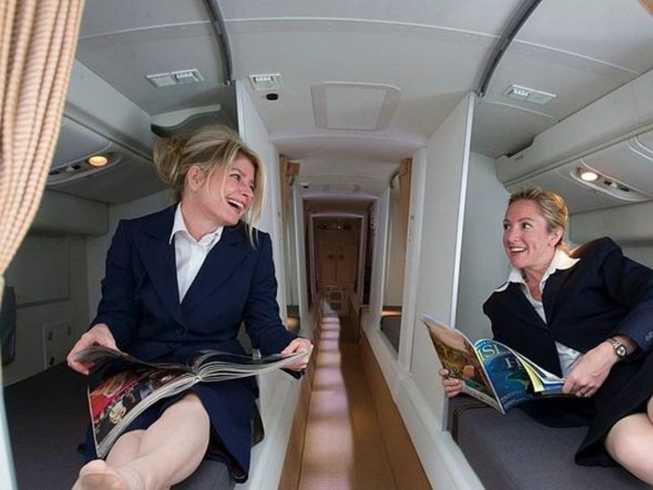 Hosteslerin gizli odası ortaya çıktı!