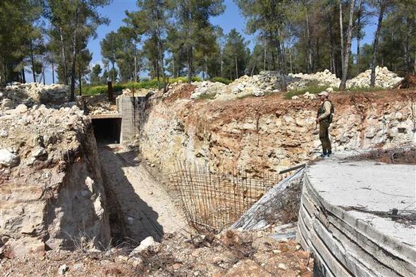 Afrin’de bin teröristi alacak yer altı karargahı bulundu