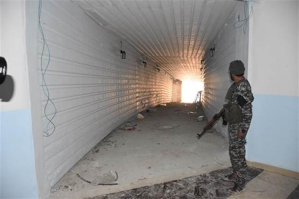 Afrin’de bin teröristi alacak yer altı karargahı bulundu