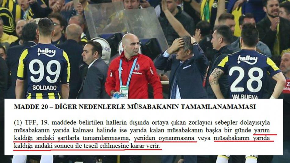 TFF, Fenerbahçe - Beşiktaş maçı için ne karar verecek?