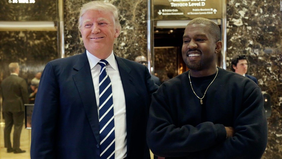 Kanye West’ten Trump’a övgü