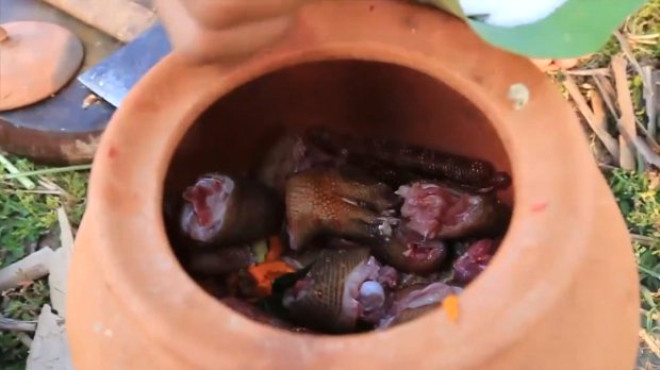 Nesli tükenmekte olan hayvanları avlayıp yiyordu, tutuklandı