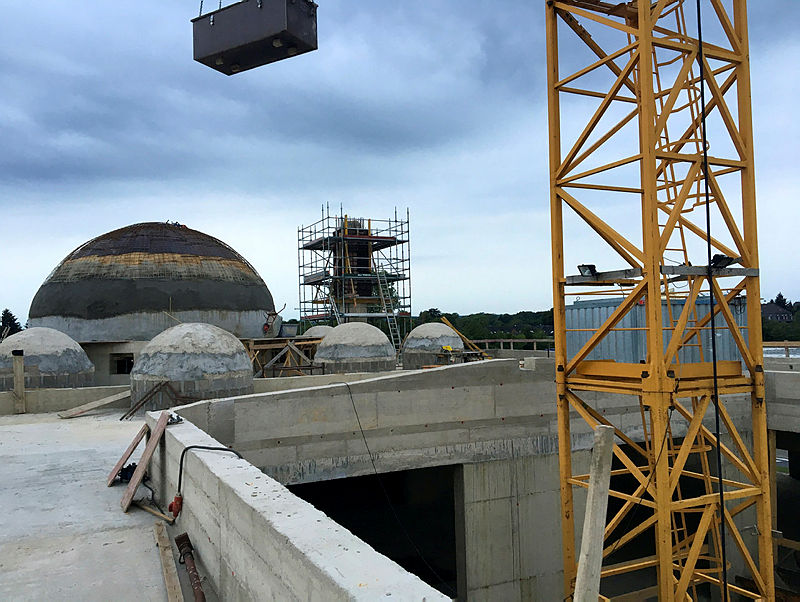 Almanya’da 7 kubbeli cami inşaatı yükseliyor