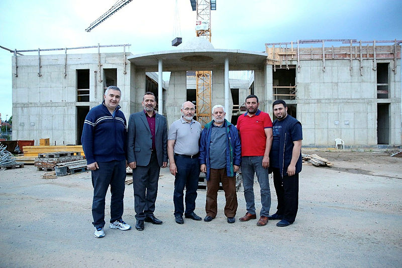 Almanya’da 7 kubbeli cami inşaatı yükseliyor