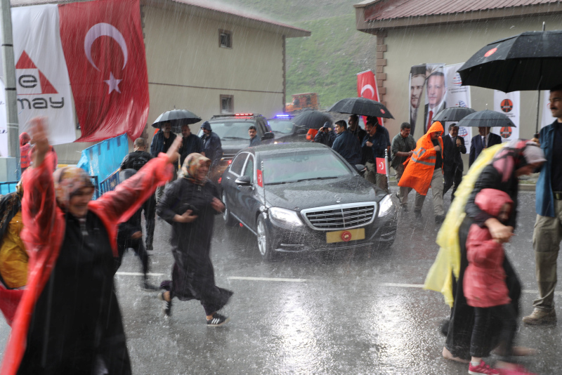 O açılışta Erdoğan’ı duygulandıran olay