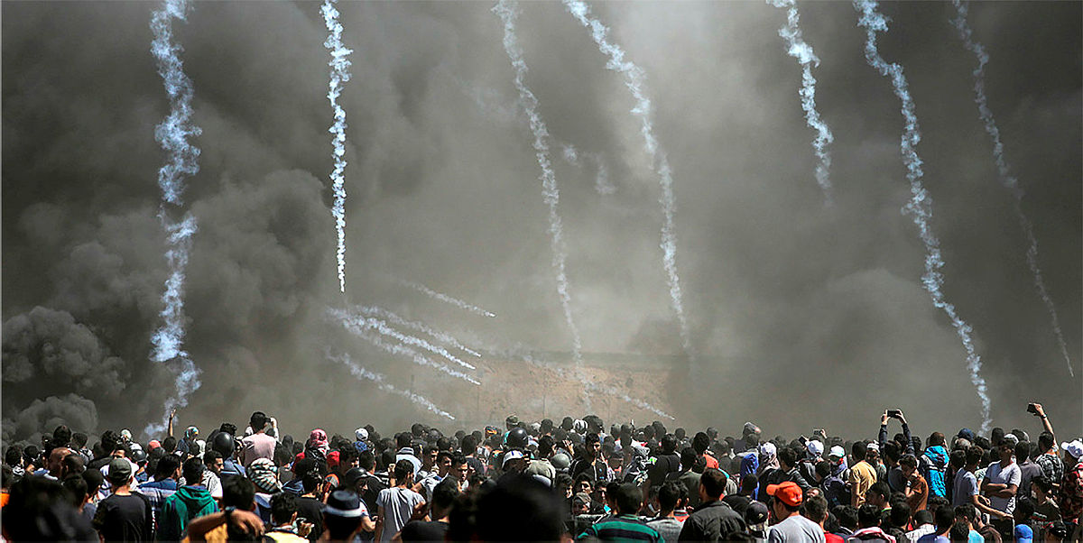 Ağzına gaz bombası isabet eden Filistinli’nin sağlık durumu belli oldu