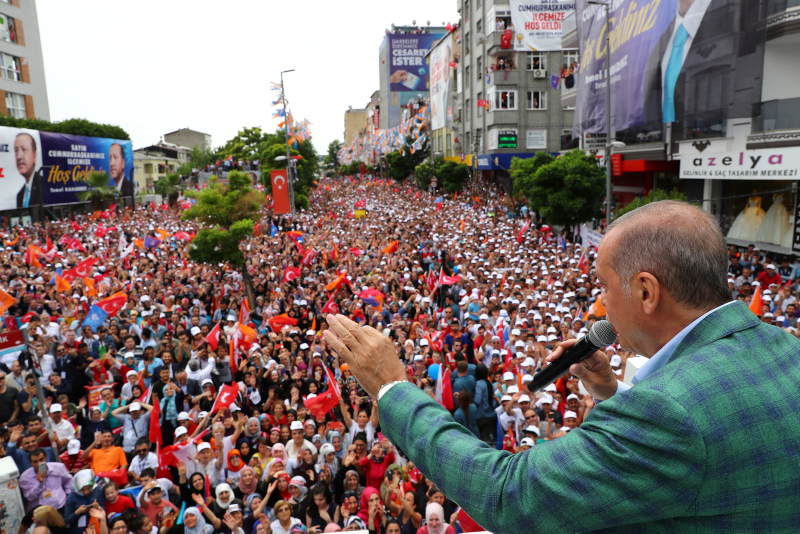 Erdoğan’dan Cumhurbaşkanlığı tecrübe ister mitingleri