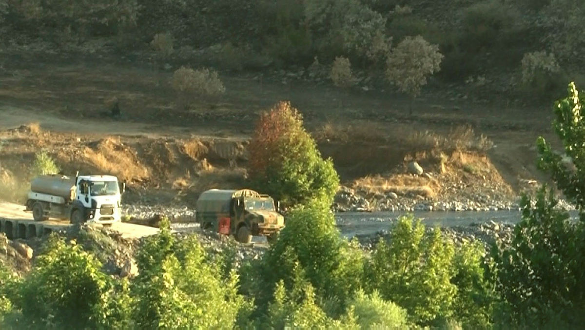 Son Dakika: Irak sınırında askeri hareketlilik