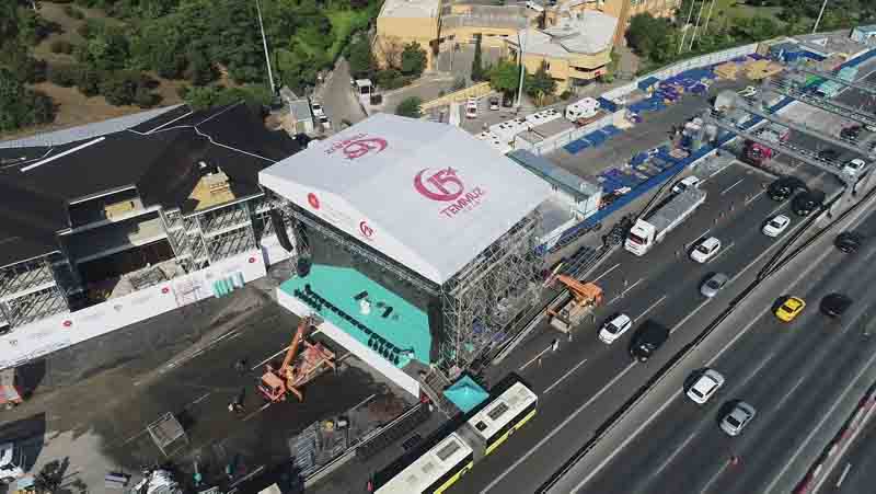 Son Dakika: 15 Temmuz Şehitler Köprüsü’nde etkinlik hazırlıkları devam ediyor