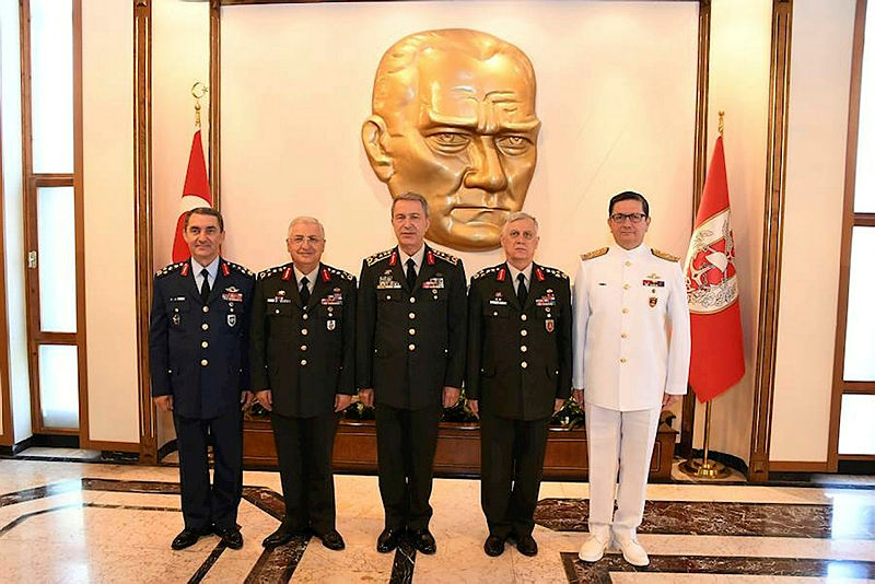Son dakika: Genelkurmay Başkanlığı Komuta Devir-Teslim Töreni