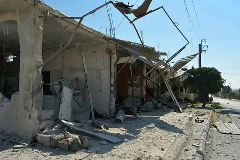 Suriye’de hava saldırısı: 10 ölü