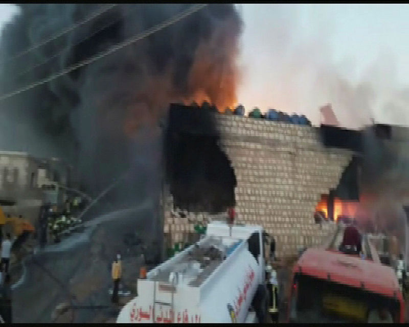 Cinderes’te korkutan yangın!