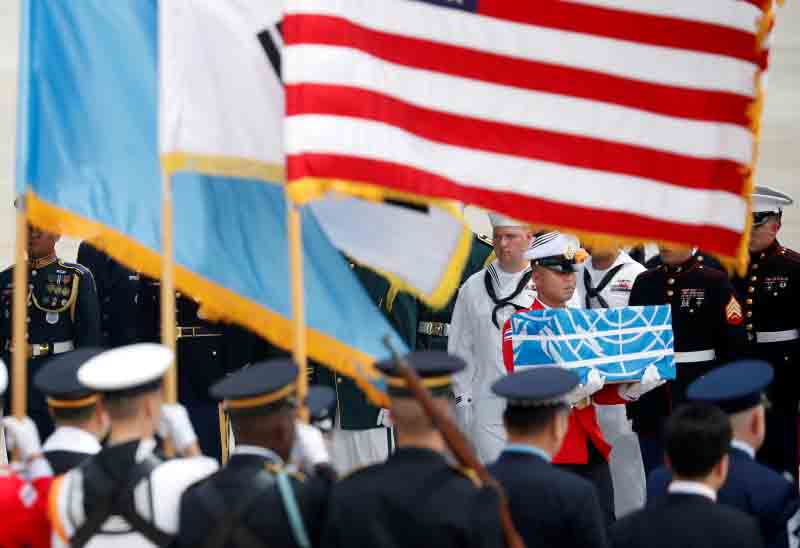 Kuzey Kore Amerikan askerlerin kalıntılarını ABD’ye iade etti